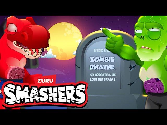 Graveyard Smash 🪦 Kids Action Cartoons!  Zuru @Smashers World  Smashers Animated Stories