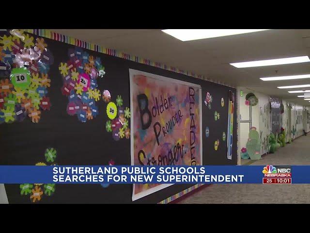 Sutherland Public Schools searches for new superintendent