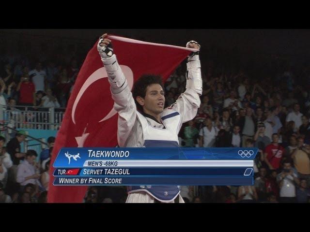 Men's Taekwondo -68kg Gold Medal Final - Turkey v Iran | London 2012 Olympics