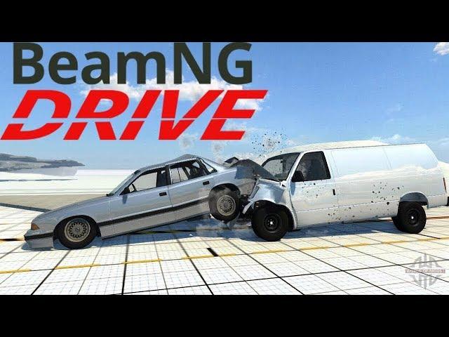 BeamNG Drive - OFF-ROAD TEST SUV DRIVE