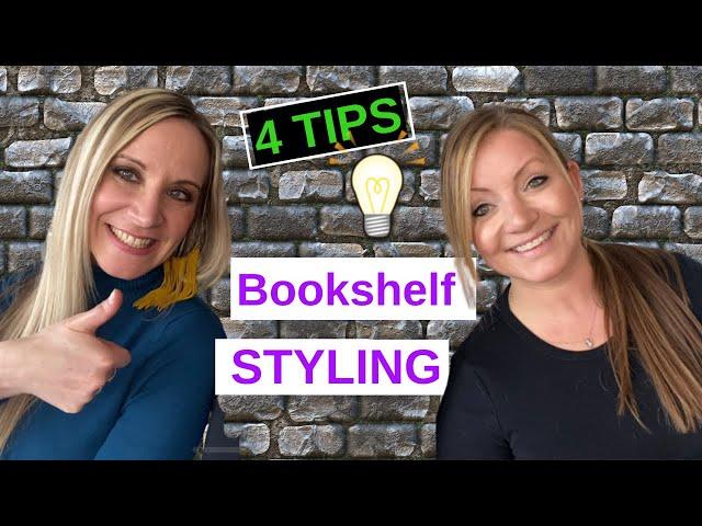 Preparing to Sell - Staging - Bookshelf Styling