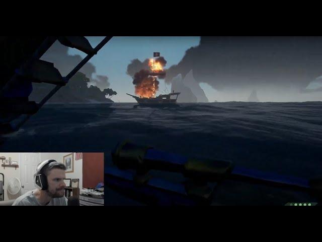 Not running from PVP any more | Reynfall plays Sea of Thieves full VOD 7-25-23