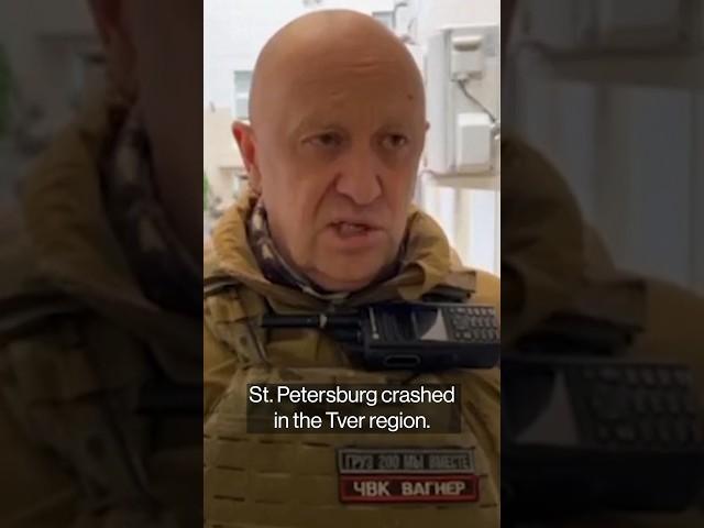 Russia Investigating Plane Crash That May Have Killed Prigozhin
