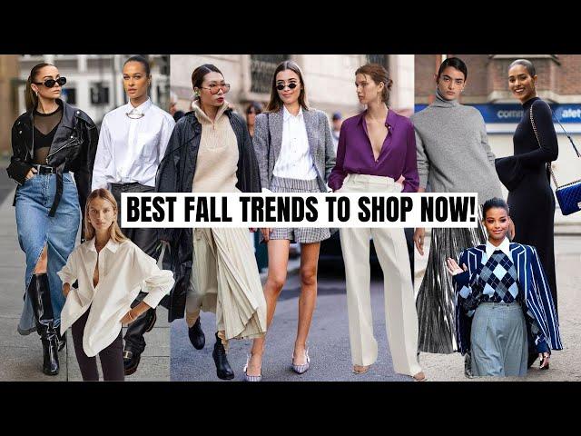 Top 10 Wearable Fall Fashion Trends To Shop Now | 2023 Fashion Trends