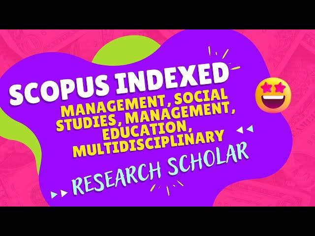 paid scopus indexed journals | unpaid scopus indexed journals | research journals fast publications