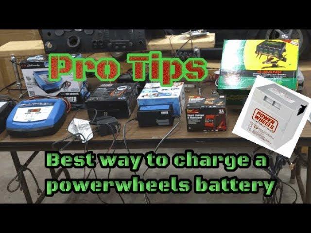 Power wheels ride on- charging tips and tricks: How to video