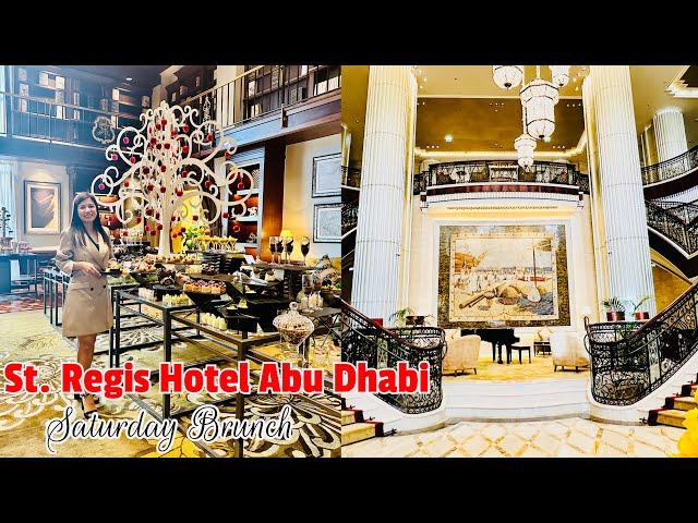 The St. Regis Hotel Abu Dhabi | The Rhonzie Vlog