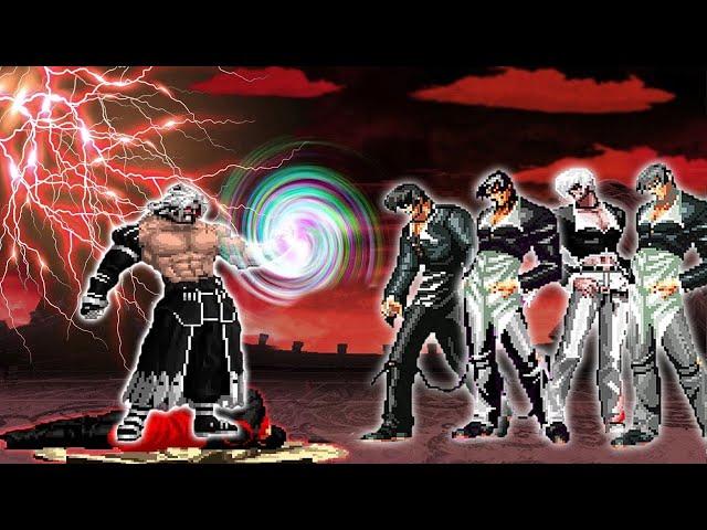 [Mugen KOF] Omega Rugal Y Vs White Flame Orochi Iori Team