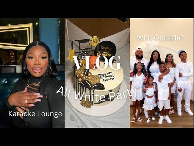 CHICAGO VLOG: WHY I HAD TO LIE TO MY HUSBAND ALL WHITE PARTY KARAOKE LOUNGE