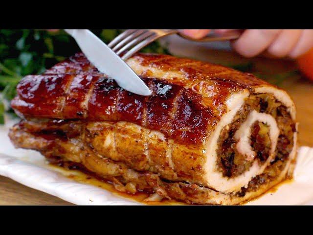 I make this every Christmas. My guests are delighted! Amazing filling for pork loin roll.