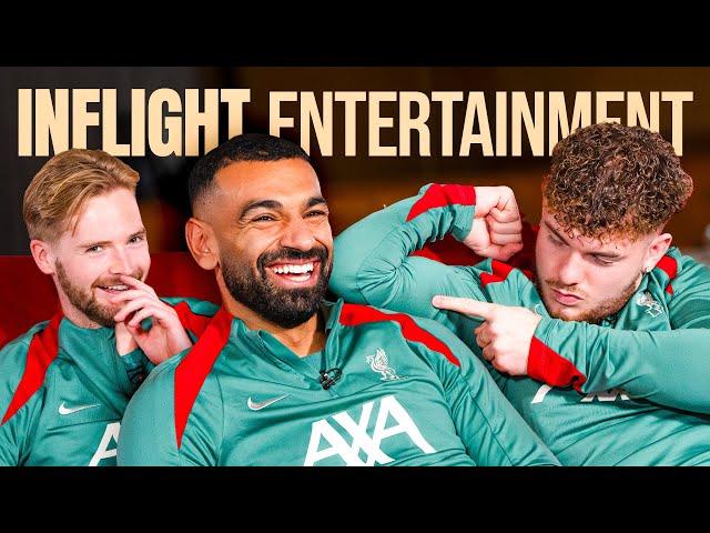 Kelleher, Salah and Elliott reactions to famous Liverpool moments | In-Flight Entertainment