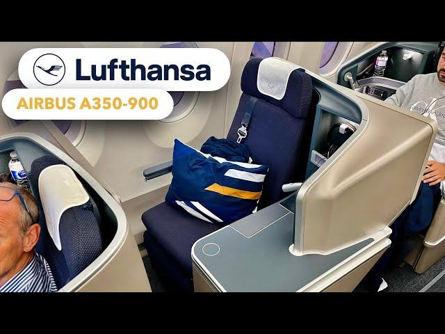 Lufthansa's BEST Business Class? | Lufthansa Airbus A350-900 | Montréal to Munich | Full Experience