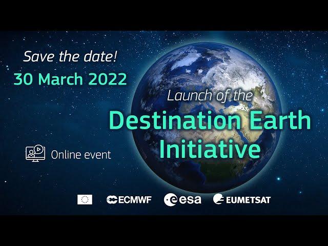 Destination Earth launch event