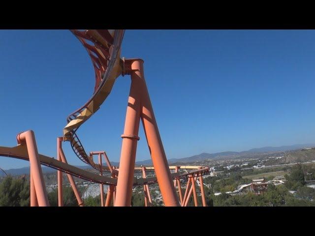 Tatsu (On-Ride) Six Flags Magic Mountain