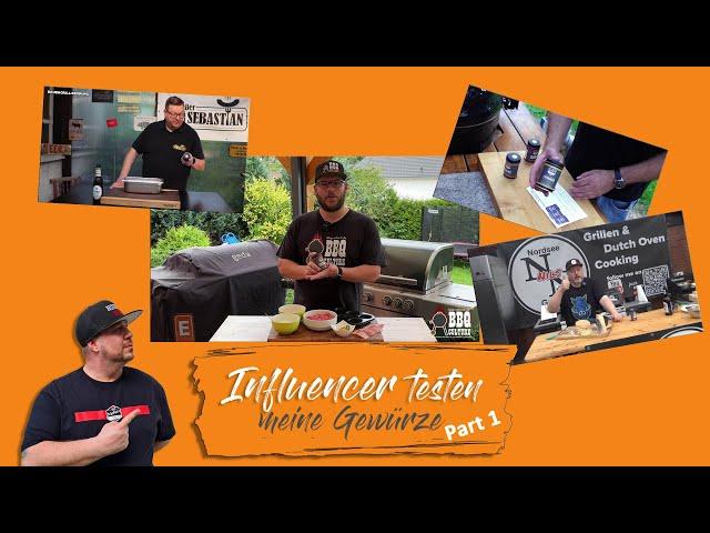 BBQ INFLUENCER testen meine Gewürze