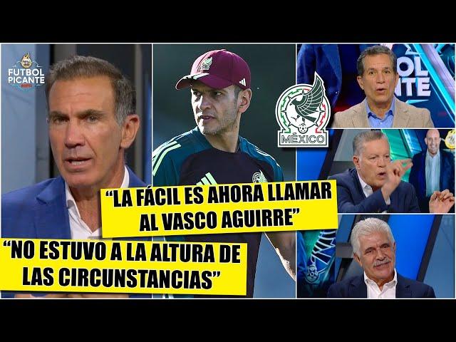 JAIME LOZANO FUERA DEL TRI. No colocar al JIMMY como VÍCTIMA, no estuvo a la altura | Futbol Picante