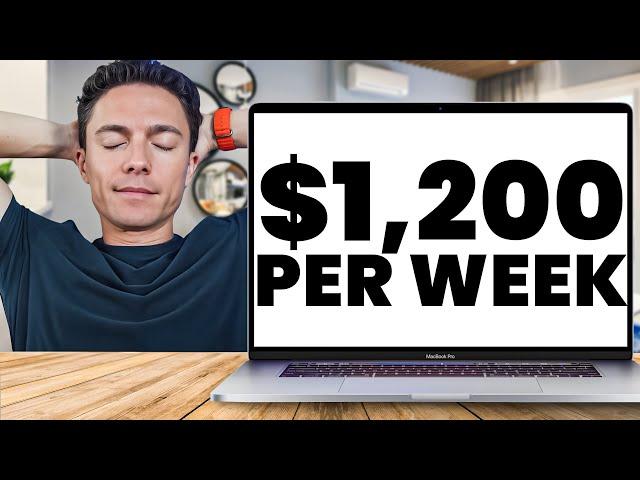 Laziest Ways to Make Money Online Without AI ($1,200/Week+) For Beginners