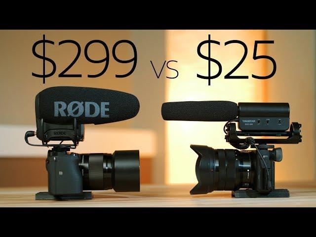 $25 vs $299 - Takstar beats the Rode VideoMic Pro+ ?  