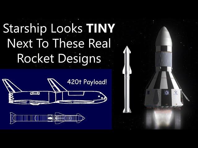 The Old Rocket Designs That Make Starship Look Small