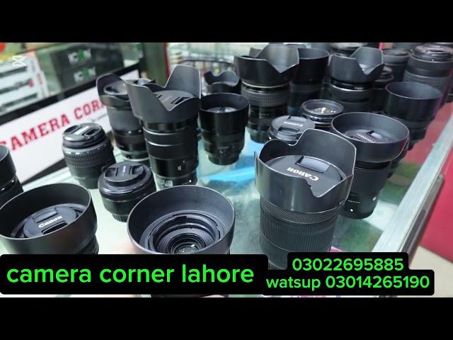 CAMERA LENSES STOCK/ CAMERA LENS BORDAR LOT/ BEST DSLR LENS SHOP IN LAHORE/UPDATED LENSES AVAILABLE