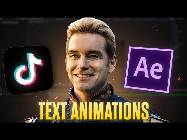 6 VIRAL Text Animations I After Effects Tutorial