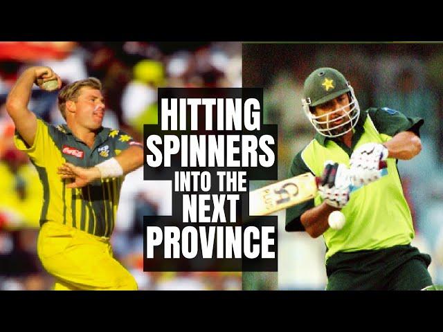 Inzamam ul Haq Best Batting | Huge Sixes Saying Shut Up to Top Spin Bowlers