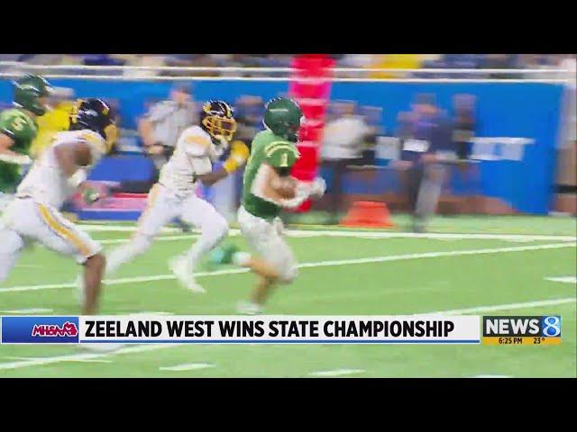 Zeeland West claims state championship in win over Detroit Martin Luther King