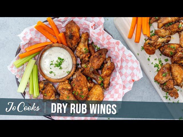 Epic Baked Dry Rub Chicken Wings: Juicy and Irresistible! | JoCooks.com