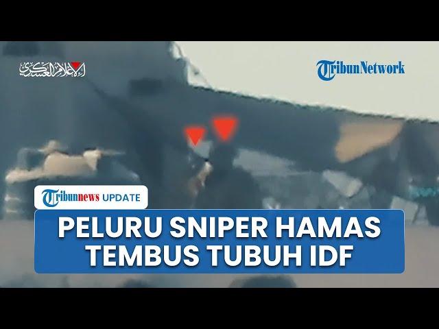 Detik-detik Tentara IDF Kaget Rekannya Terjungkal seusai Ditembak Brigade Al Qassam di Al-Zaytoun