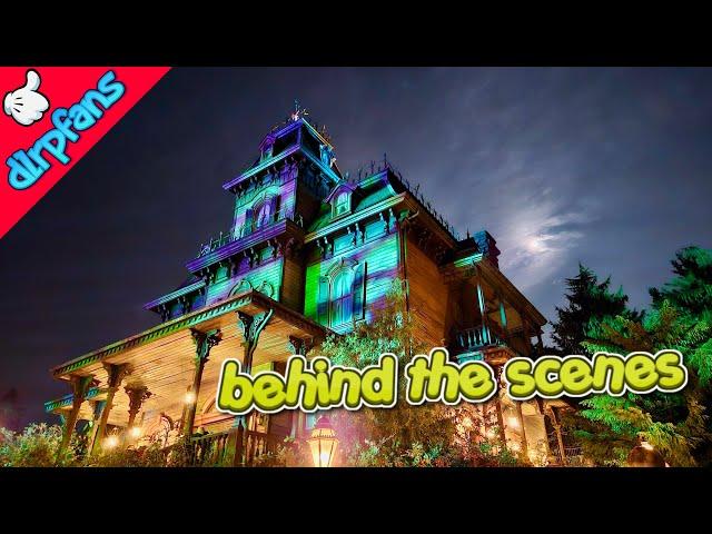 Disneyland Paris Behind The Scenes of Phantom Manor