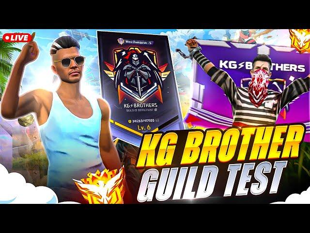 KAILASH GAMER is live  Live guild test 1v2 for KG BROTHERS ‍
