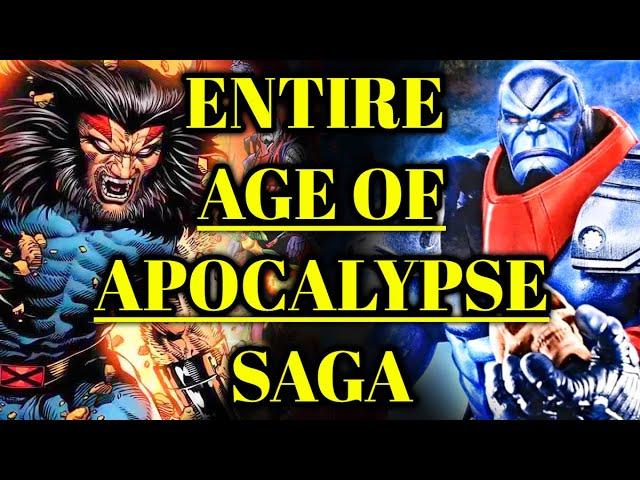 Entire Age Of Apocalypse Comic Book Event Explored - Most Terrifying X-Men Event - Mega Video