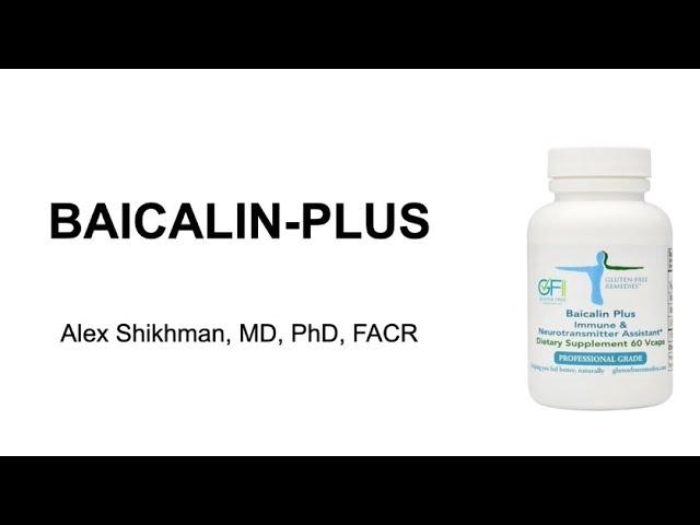 Baicalin Supplement for Calming and Antimicrobial Effects