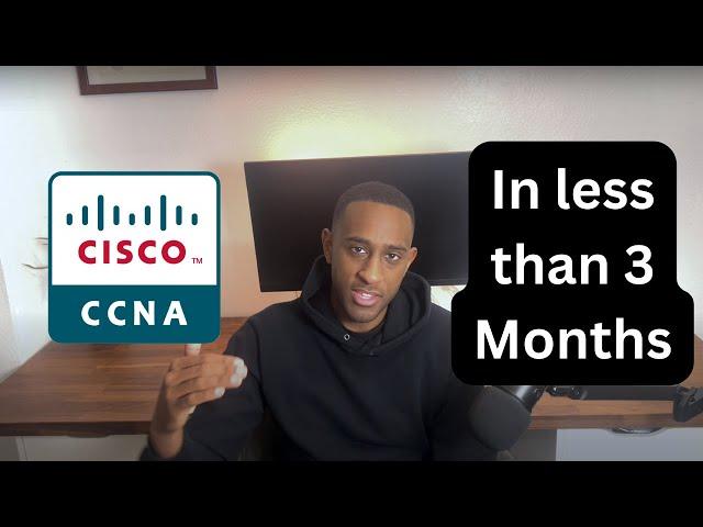 How to pass your CCNA in less than 100 days in just 4 steps.