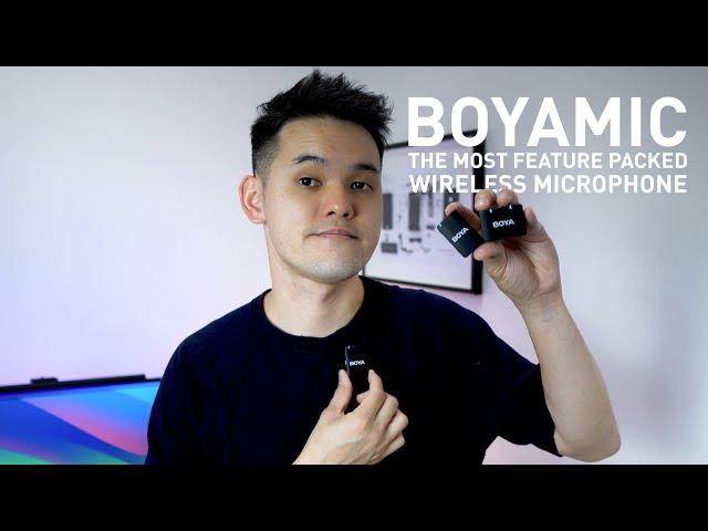 BOYA Most Feature Packed Wireless Microphone System - BOYAMIC