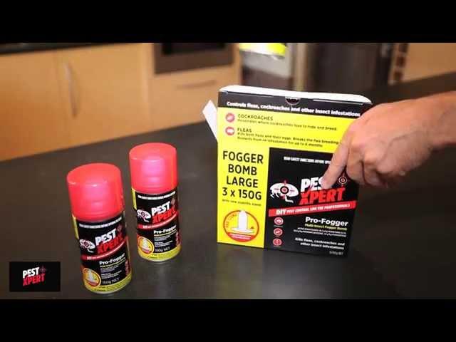 How to use PestXpert Pro Fogger aerosol