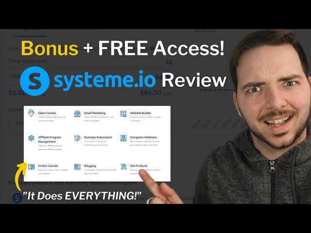 Systeme.io Review & Demo - The Best CRM That Does EVERYTHING