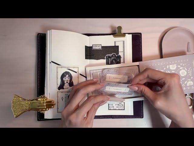 배경지 없이 꾸며보기 #다이어리꾸미기 #감티지다꾸 #scrapbooking #journal #asmr