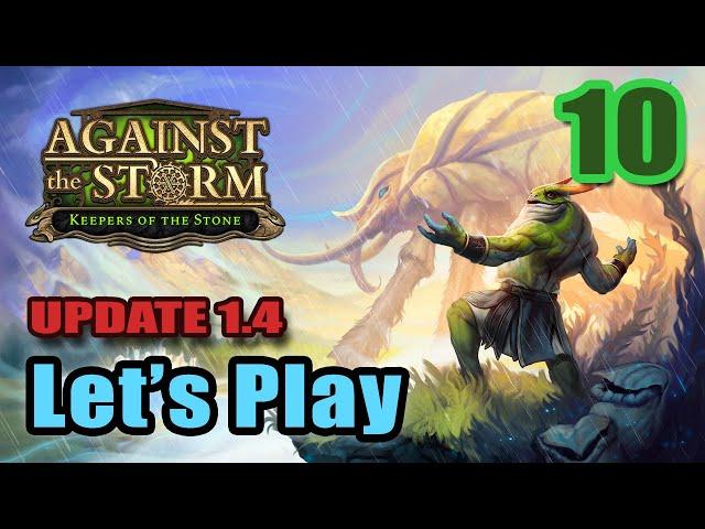 Against the Storm - Frogs in Scarlet Orchard (Update 1.4) Full Gameplay - Keepers of the Stone #10