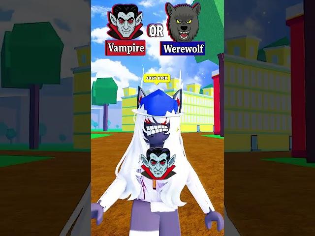  #POV You have to choose between being a LOBISOME or a VAMPIRE... ‍️ ️ #shorts