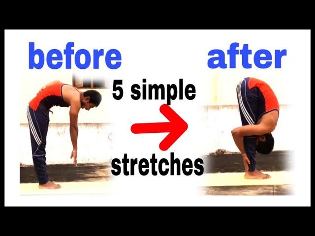 How to do standing forward bend for beginners/ yogasana/ padahastasana /home yoga - Steve Ed J