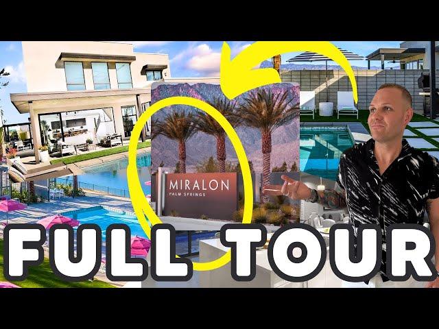 NEIGHBORHOOD TOUR OF MIRLON PALM SPRINGS- MASTER PLAN COMMUNITY IN PALM SPRINGS, CA