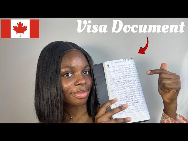 STUDY PERMIT APPLICATION 2024|Study Visa Application Documents I Submitted Approved in one attempt