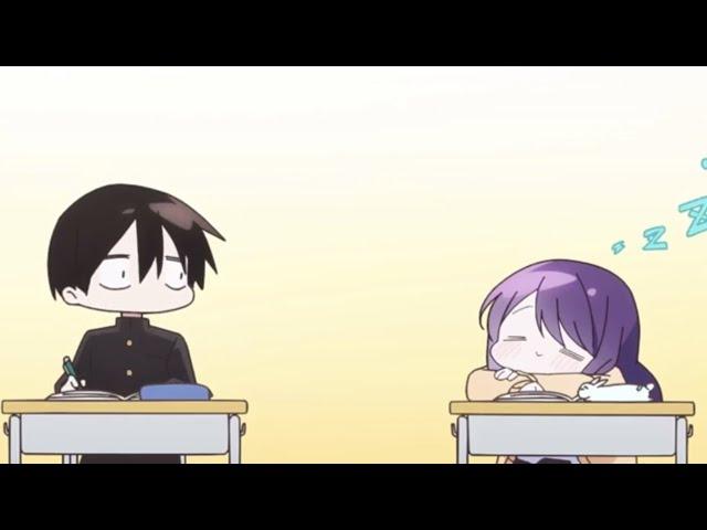 Sleeping during class (Kubo-san Mob wo Yurusanai)