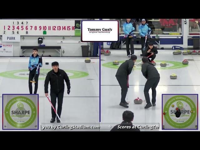 Michael Fournier vs. Jongduk Park - Draw 19 - Stu Sells Tankard