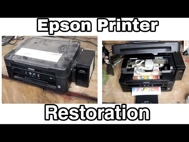 Epson printer Restoration scrap to brand new (back to new life)