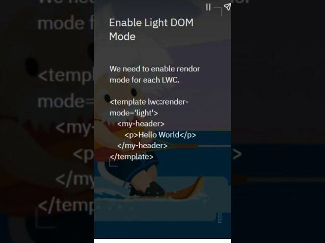What is Light DOM in LWC and How to Use It |  #salesforce #webdevelopment #webcomponent #shadowdom
