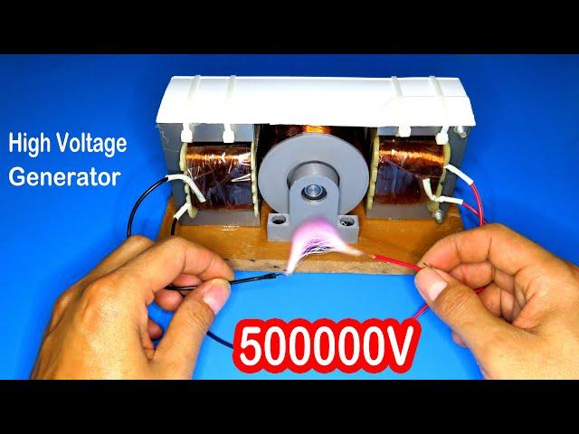 Super high voltage generator 500000V