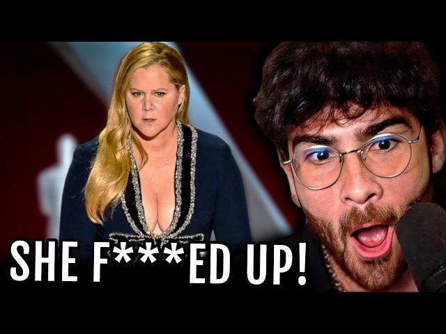Amy Schumer HUMILIATED After Public Meltdown On Social Media | Hasanabi reacts