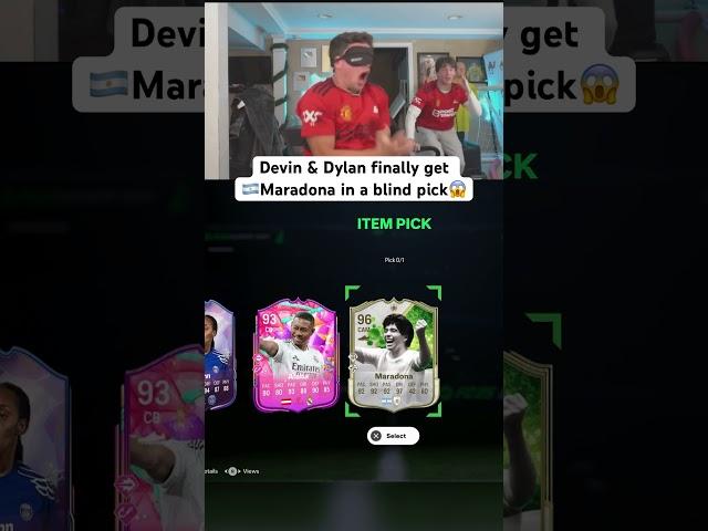Devin & Dylan finally get Maradona in a blind pick